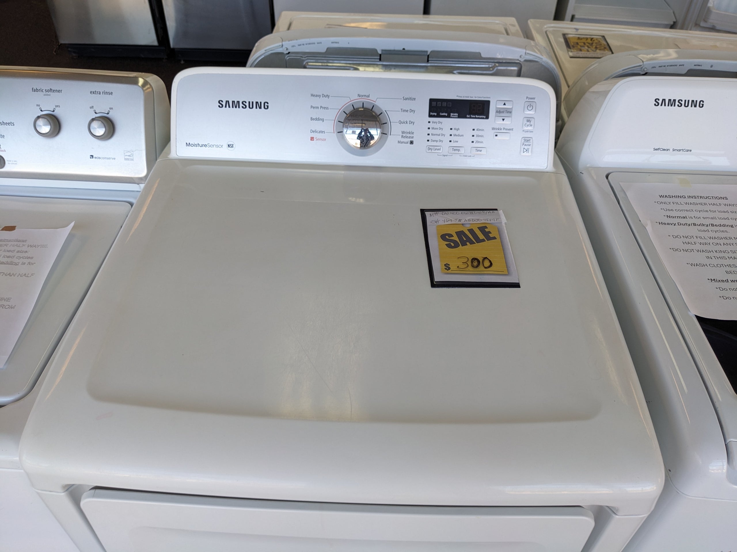 Samsung Dryer Used Taylor Smith Appliances